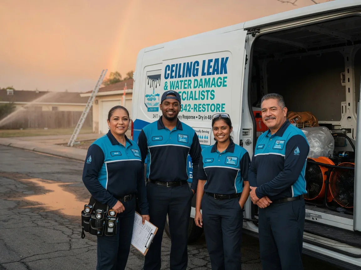 Ceiling Leak Cleanup company in Hibernia, NJ